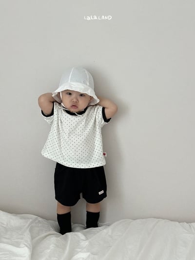 lala land12｜(3m-18m) 4色口袋愛心標棉質短褲15