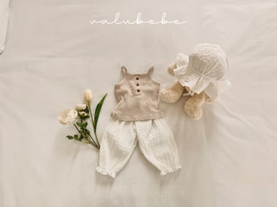 Valubebe 66｜(65-90cm) 編織紋束腳褲10