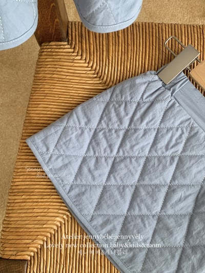 JE 389｜(73-100cm)  細肩絎縫線套裝裙4