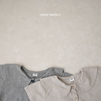 mimi market08 (75-90cm)  格子翻領襯衫5