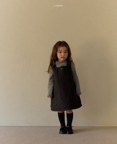 Lindo34｜(80cm-125cm) 高領條紋上衣12