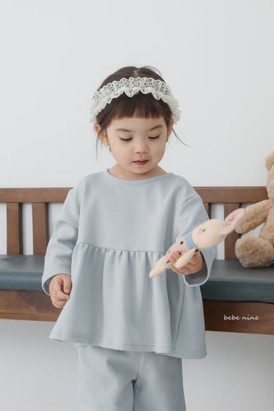 bebe nine14  (65-115) 2色經典蝴蝶結綁帶套裝7