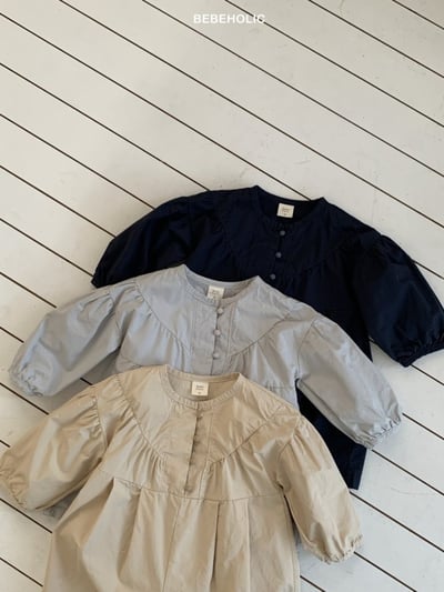 Bebe holic54｜(6m-18m) 日系簡約連身包屁褲2