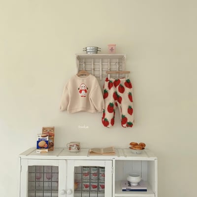 Fondue 12｜(75cm-120cm)  圍巾貓休閒上衣3