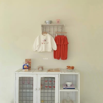 Fondue 03｜(75cm-110cm)  點點荷葉裙長褲4