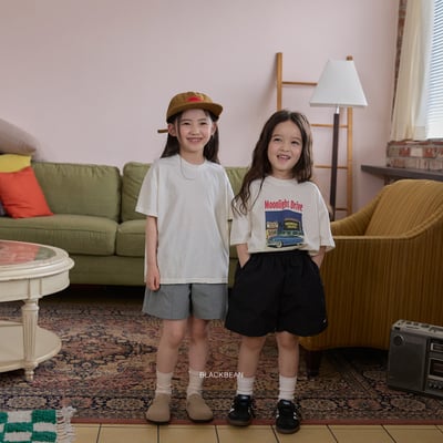 BEAN28｜(84-120cm) 口袋字母休閒褲5