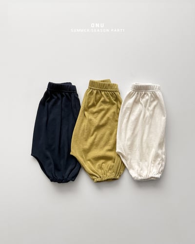 onu54｜(6m-12m) 舒適縮口褲1