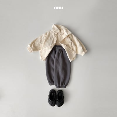 onu 32｜(70cm-115cm) 簡約燈芯絨襯衫夾克13