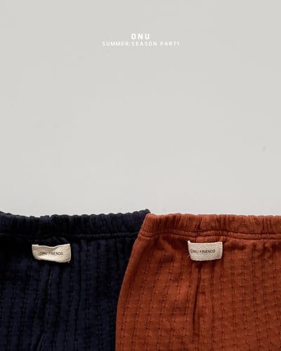 onu08｜(70cm-115cm) 緹花麻花捲短褲3