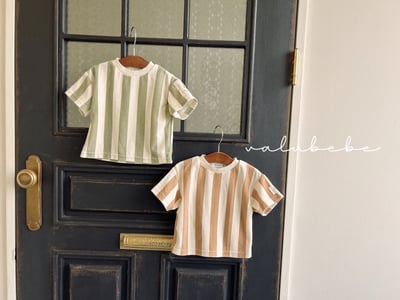 Valubebe 60｜(65-90cm) 條狀足球上衣1