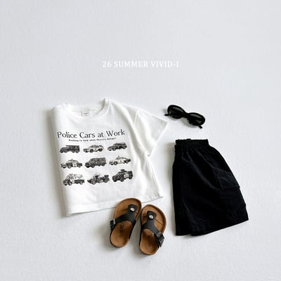 vivid77｜(78cm-125cm) 3款迷你小汽車短袖上衣23