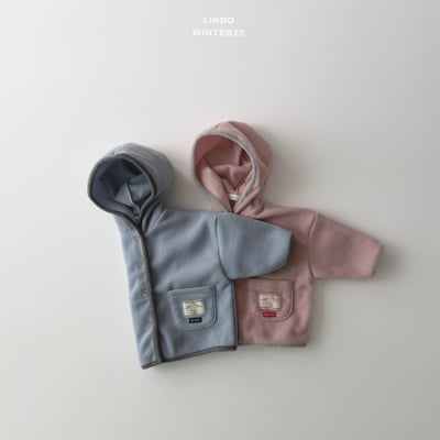 Lindo76｜(80cm-125cm) 磨毛連帽外套6