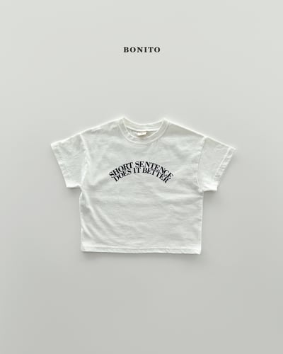 Bonito22｜(75cm-125cm) 2色圓弧字母上衣4