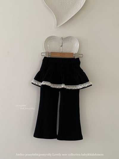 JE 653｜(80-110cm)  花邊褲裙喇叭褲3