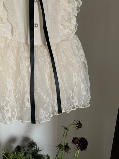 JE59｜(66-90cm) 蕾絲綁帶洋裝包屁衣19