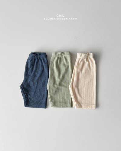 onu35｜(70cm-115cm) 羅紋五分緊身褲1