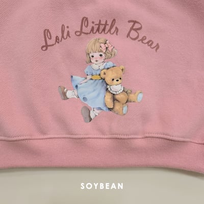 Soybean35｜(75cm-118cm) 法式印花蕾絲套裝3