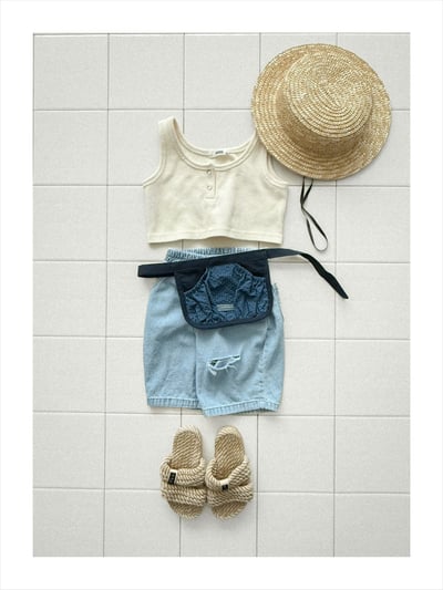 onu29｜(70cm-115cm) 華夫格短版背心10