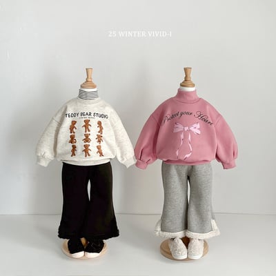 vivid41｜(78cm-125cm) 薑餅人印花休閒上衣2