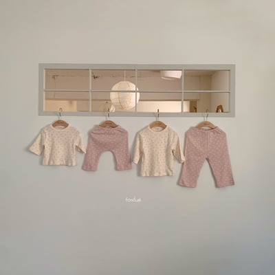 Fondue 33｜(65cm-100cm)  拼色居家套裝11