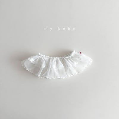 my_bebe25｜(80-120cm) 薄紗雙層裙11