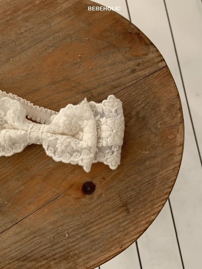 Bebe holic54｜(Free) 蕾絲花邊髮帶8