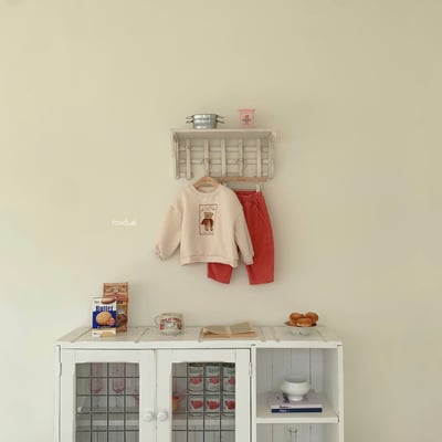 Fondue 18｜(75cm-120cm)  明信片小熊上衣5