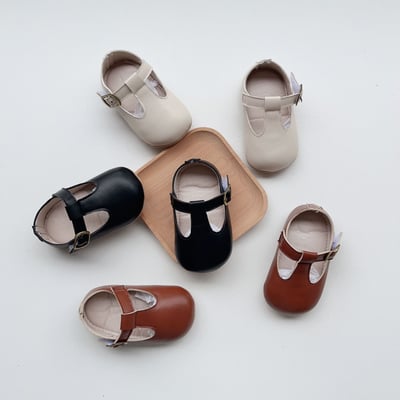 圓頭軟皮學步鞋6