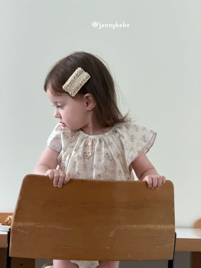 JE710｜(66-90cm) 碎花飛袖包屁衣12