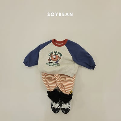 Soybean68｜(75cm-118cm) 條紋縮口褲14