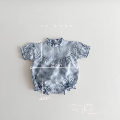 my_bebe12｜(58-72cm) 荷葉滾邊包屁衣14