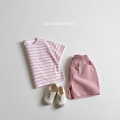 vivid109｜(78cm-125cm) 4款縫線口袋棉質短褲12
