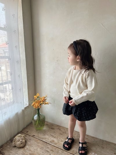 Azalea02｜(85-125cm) 荷葉邊南瓜褲8