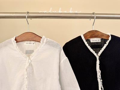 Valubebe 36｜(65-90cm) 壓花蕾絲外套4