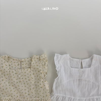 lala land49｜(75-120cm) 2色荷葉無袖背心21