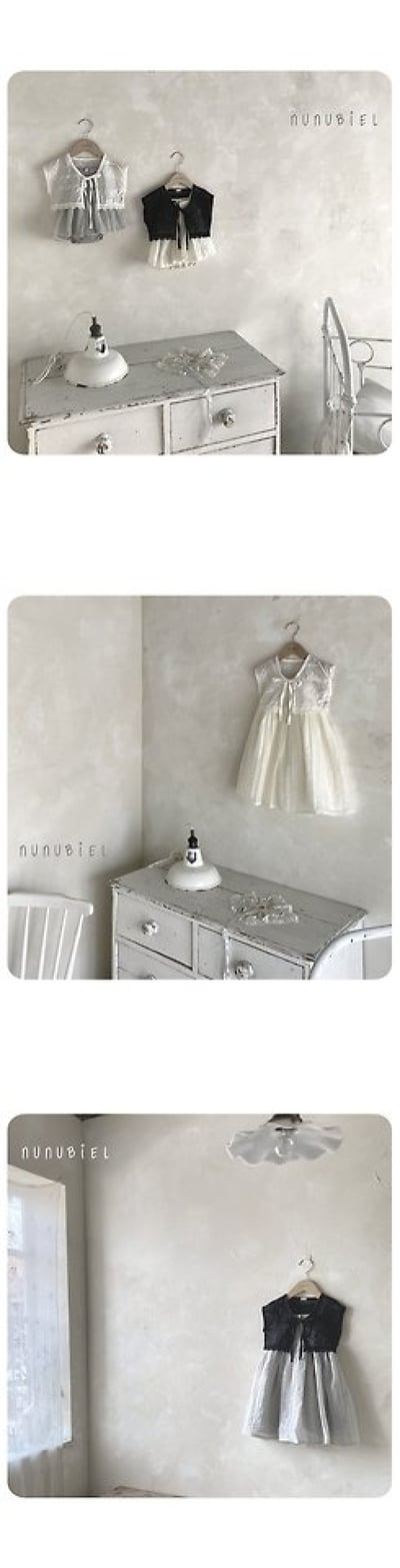 NUNU BIEL12｜(75-115cm) 鏤空荷葉小外套8