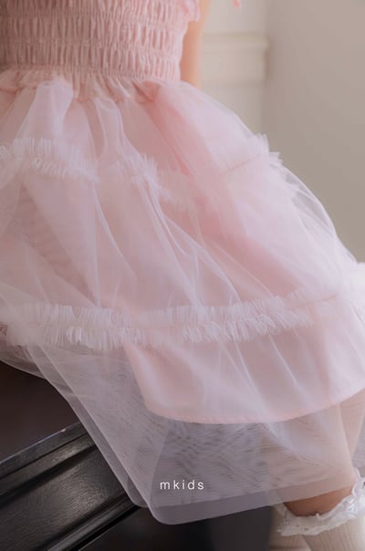 M-KIDS07｜(65-115cm) 浪漫綁帶洋裝14