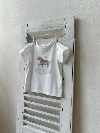 MONBEBE16｜(1y-8y MOM) 魔法小木馬上衣6