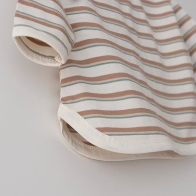 LEMONADE11｜(55cm-85cm) 2色撞色條紋上衣15