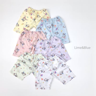 LIME&BLUE27｜(80-118cm)  可愛獨角獸套裝3