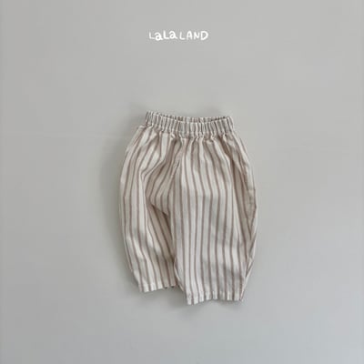 lala land24｜(3m-18m) 2色條紋長褲15