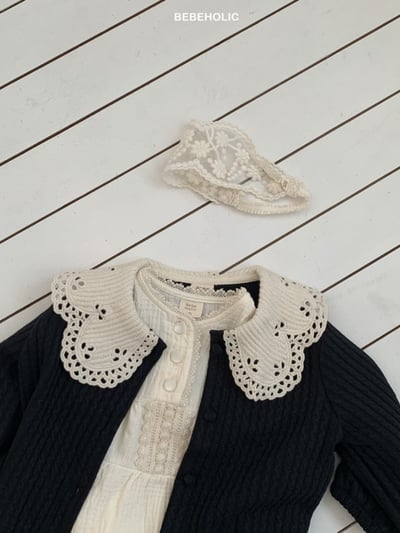 Bebe holic22｜(3m-18m) 花瓣領針織開襟外套16
