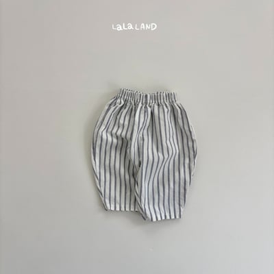 lala land24｜(3m-18m) 2色條紋長褲10