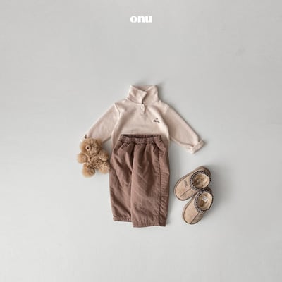 onu 31｜(70cm-115cm) 冬季簡約直筒褲10