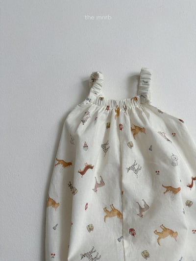 MiniRobe21｜(70-110) 無袖吊帶連身褲24