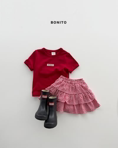 Bonito50｜(75cm-125cm) 6色繽紛色彩小標上衣14