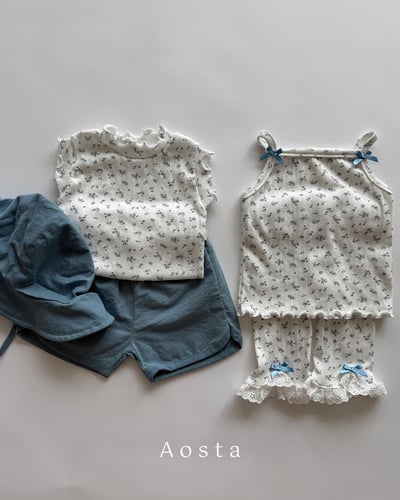 AOSTA40｜(6m-5y) 3款山茶花細肩小可愛14