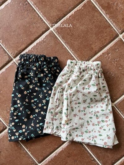 thelala19｜ (70-115) 碎花短褲8