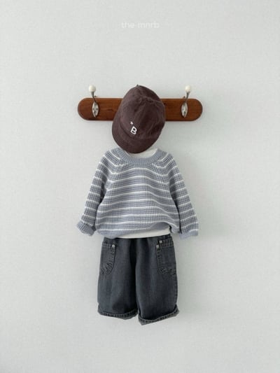 MiniRobe36｜(70-110) 雙口袋牛仔寬褲12