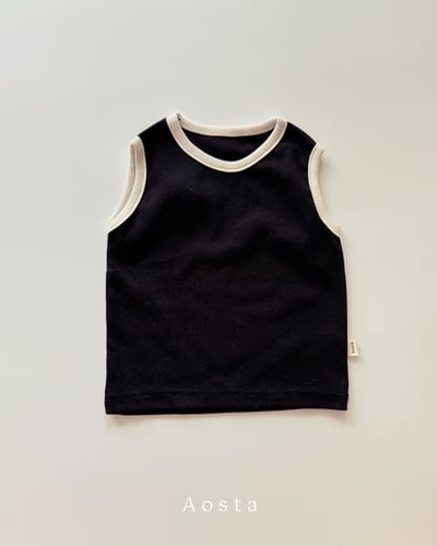 AOSTA48｜(6m-5y) 4款羅紋無袖背心6